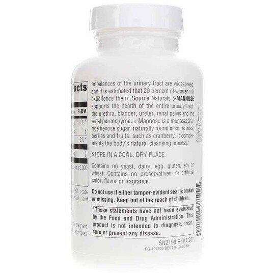 D-Mannose 500 Mg, SNN